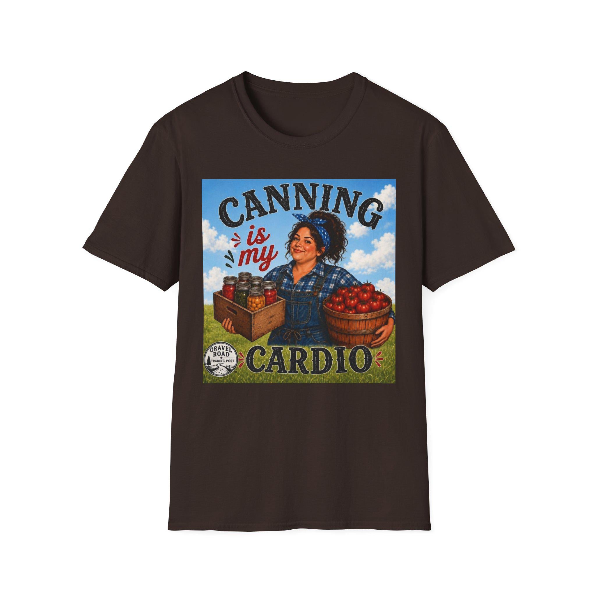Canning Is My Cardio T-Shirt | Canning Hobby Preserve Jam Shirt