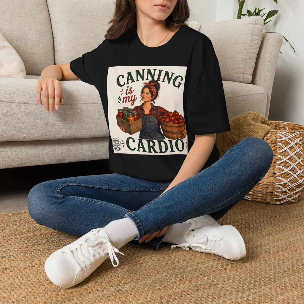 Canning Is My Cardio T-Shirt | Canning Jar Jam Preserving Shirt