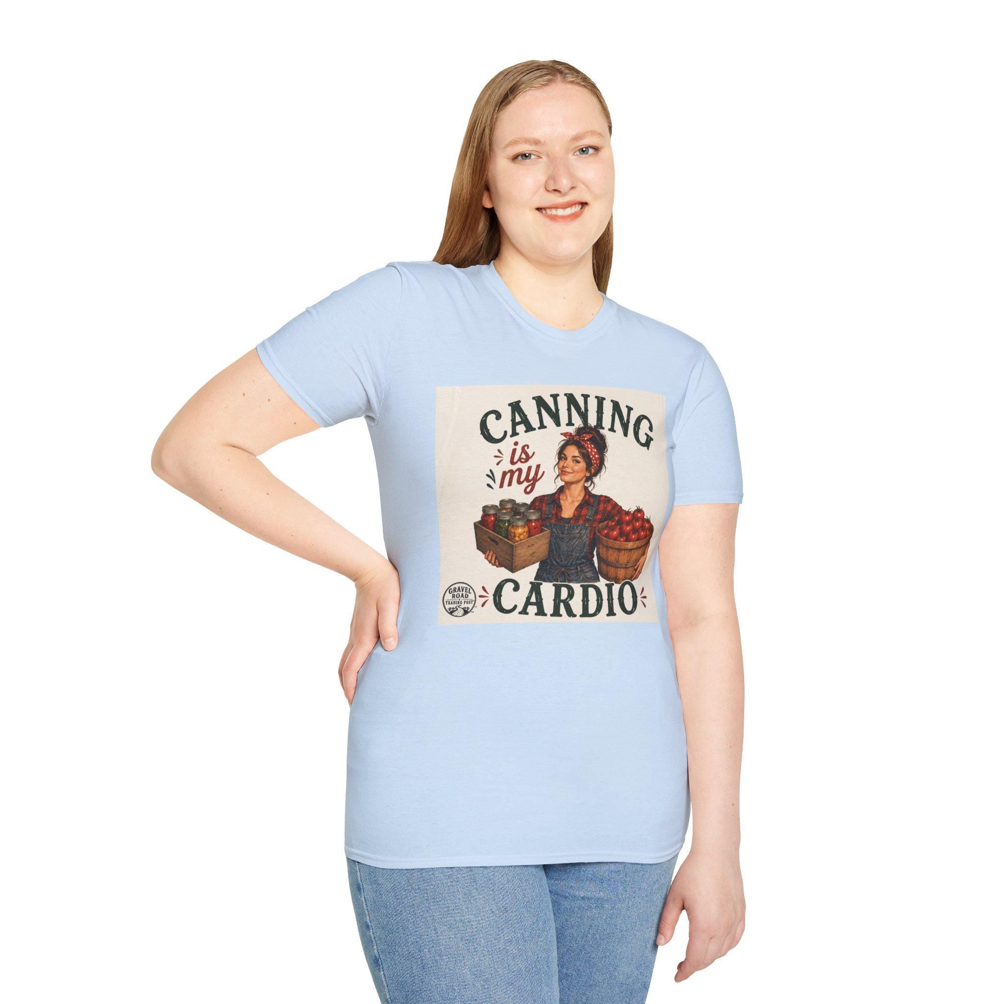 Canning Is My Cardio T-Shirt | Canning Mom Farmer Market Shirt