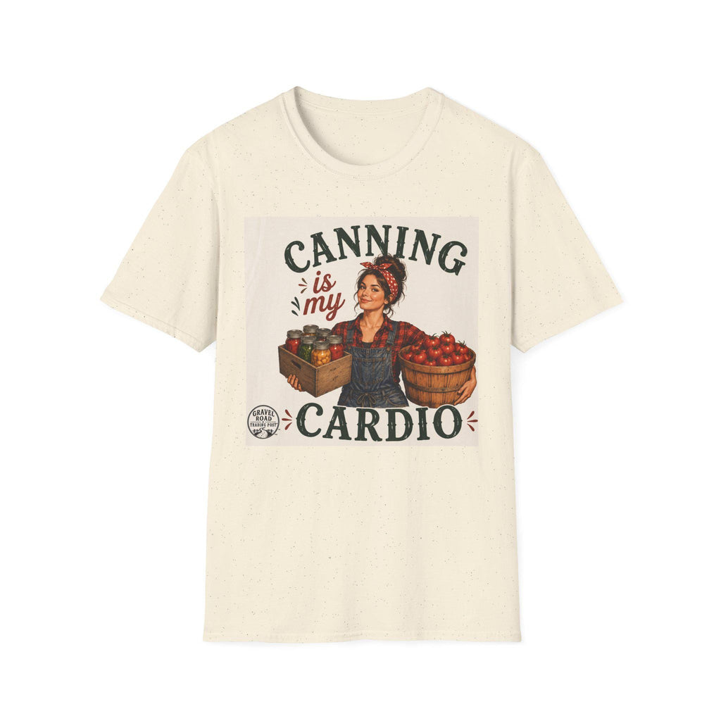 Canning Is My Cardio T-Shirt | Canning Jar Jam Preserving Shirt