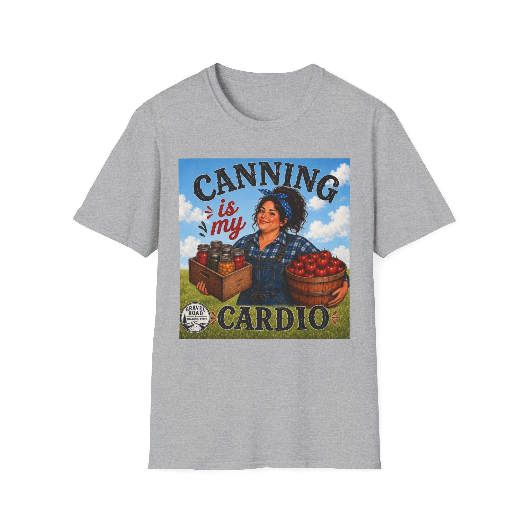 Canning Is My Cardio T-Shirt | Canning Hobby Preserve Jam Shirt