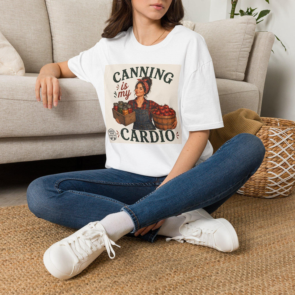 Canning Is My Cardio T-Shirt | Canning Mom Farmer Market Shirt