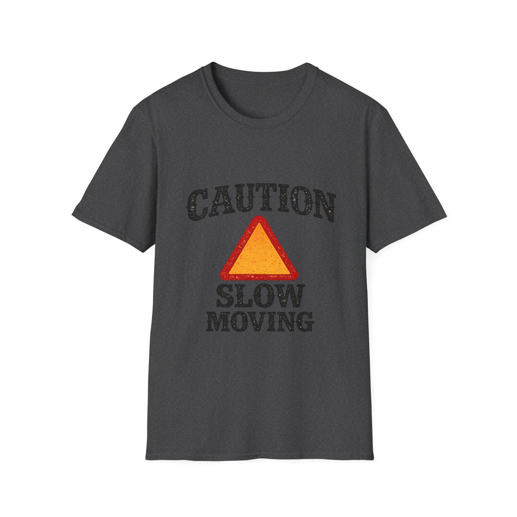 Caution Slow Moving T-Shirt | Warning Triangle Graphic Tee