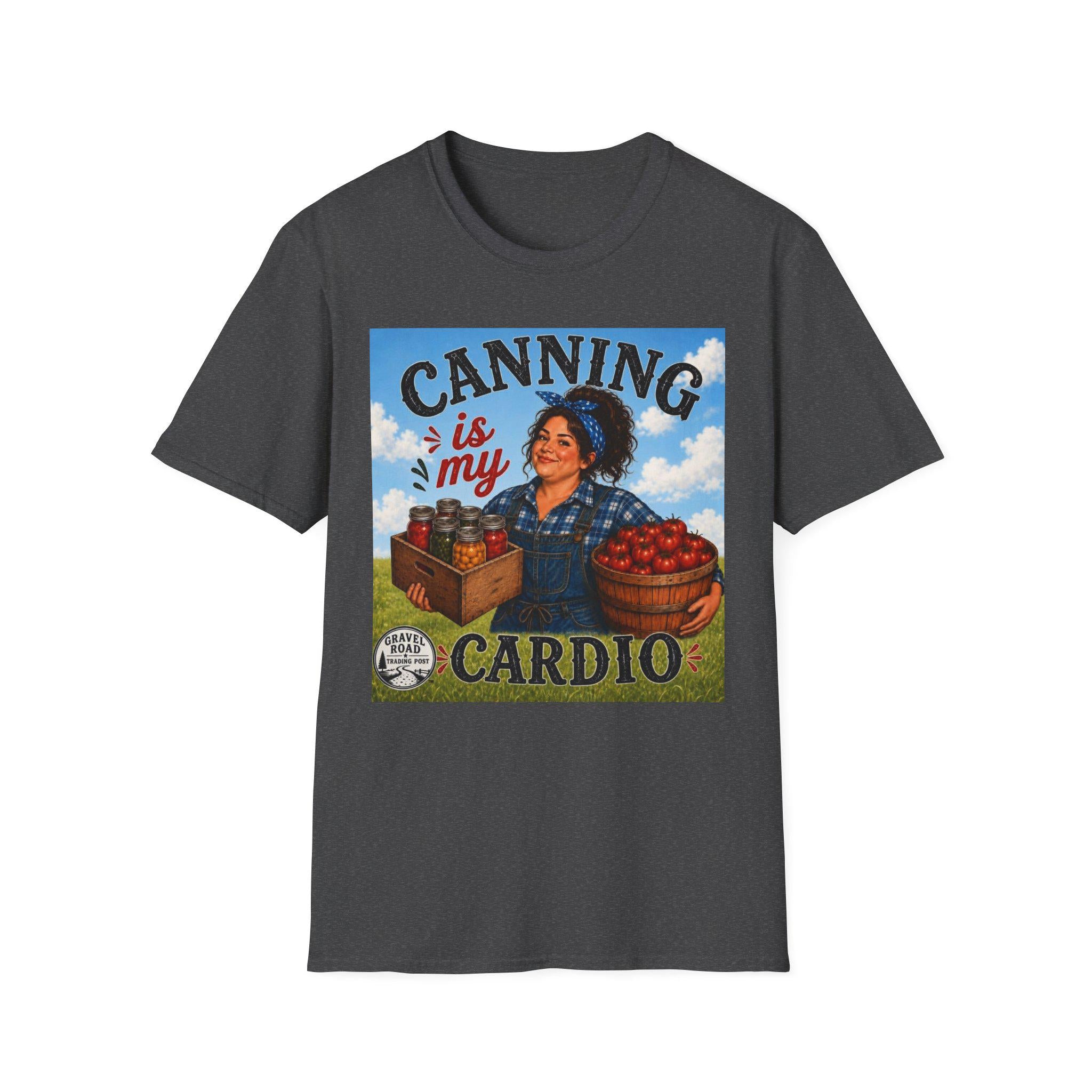 Canning Is My Cardio T-Shirt | Canning Hobby Preserve Jam Shirt