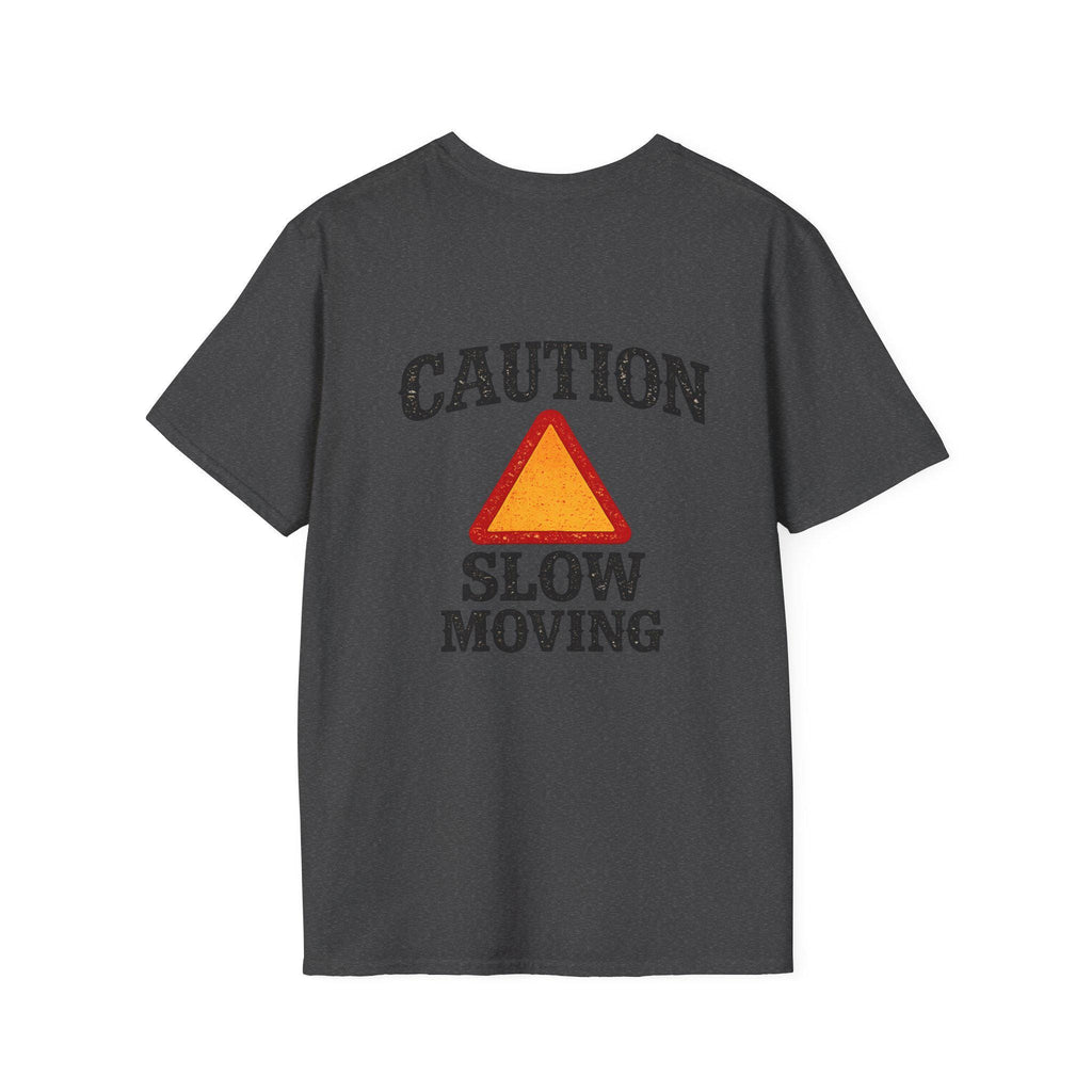 Caution Slow Moving T-Shirt | Warning Triangle Graphic Tee