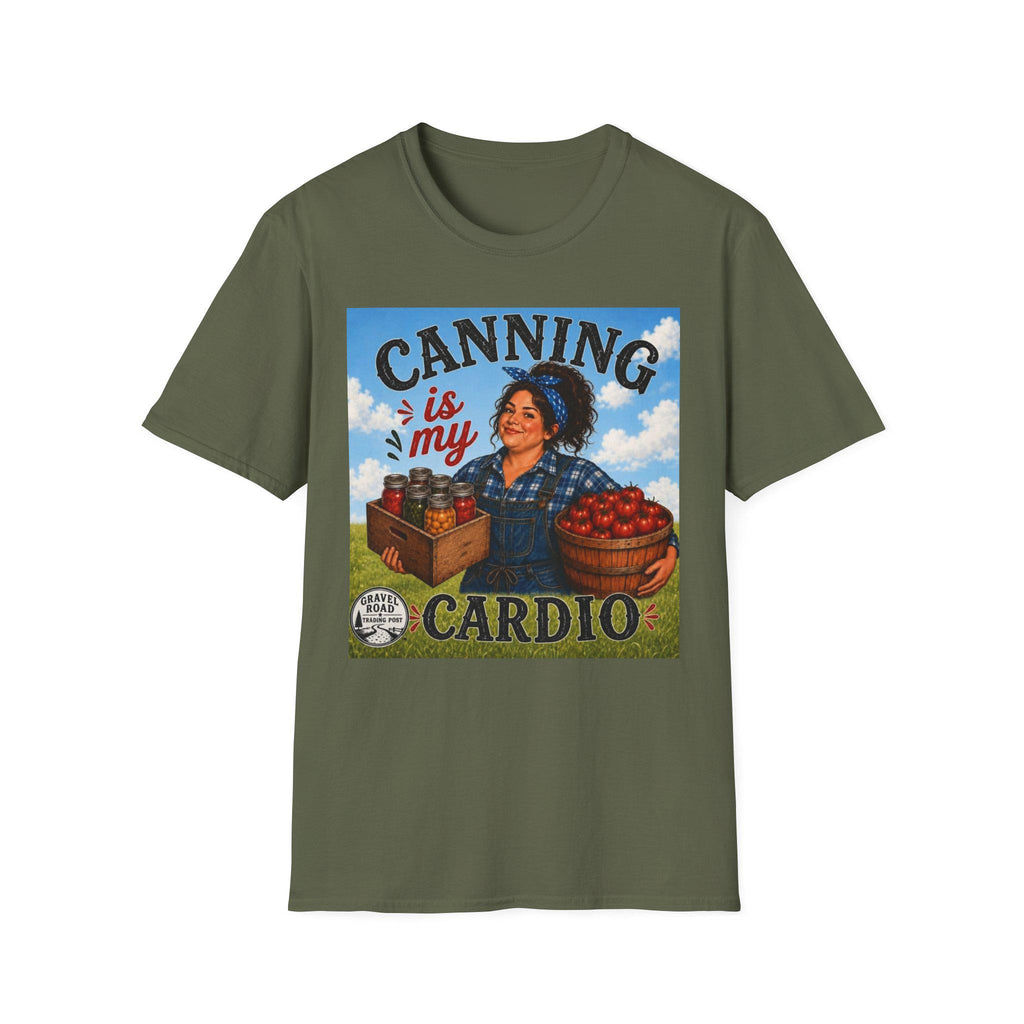 Canning Is My Cardio T-Shirt | Canning Hobby Preserve Jam Shirt