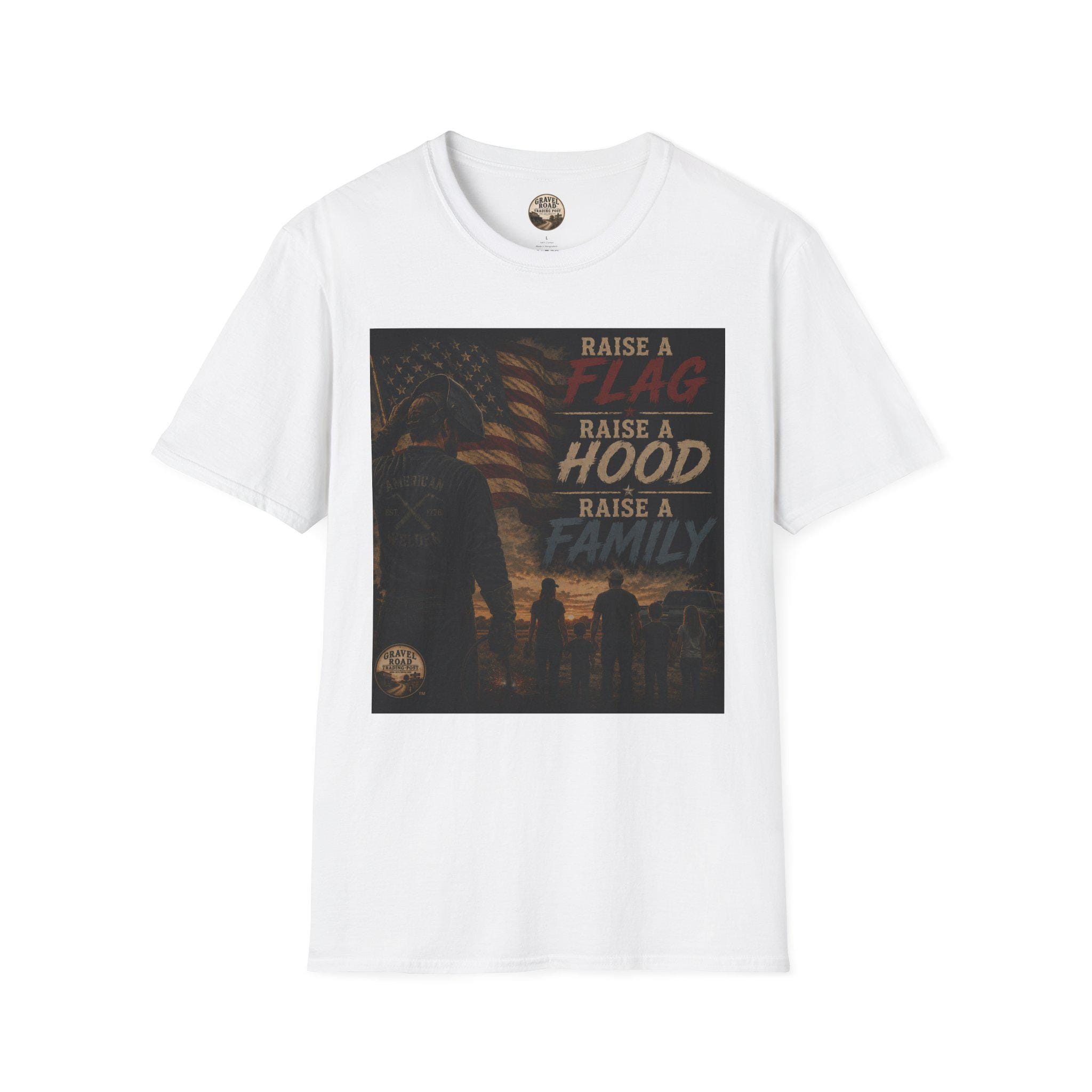 USA Flag, Welder Family Graphic T-shirt
