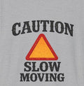 Caution Slow Moving T-Shirt | Warning Triangle Graphic Tee
