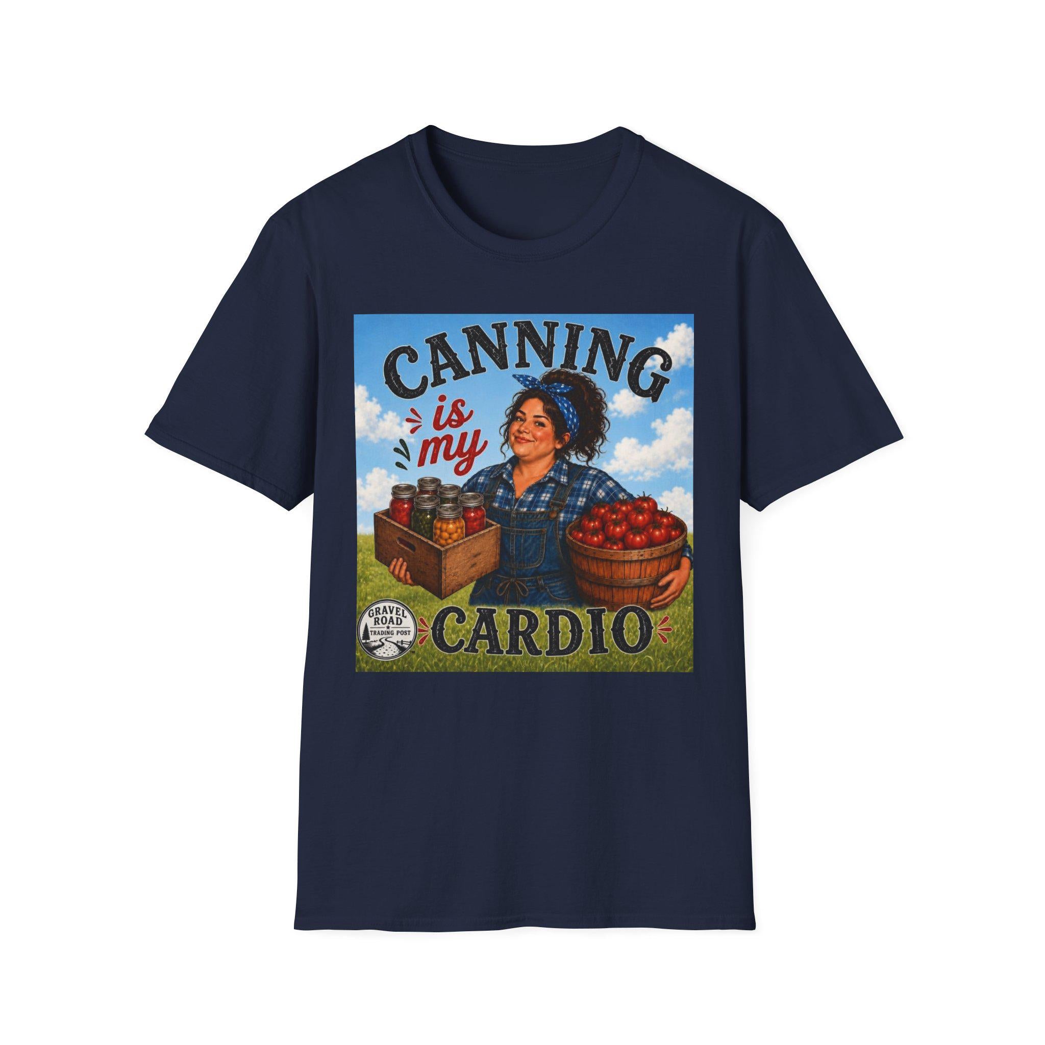Canning Is My Cardio T-Shirt | Canning Hobby Preserve Jam Shirt