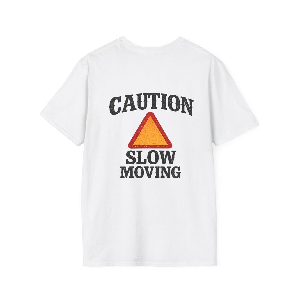Caution Slow Moving T-Shirt | Warning Triangle Graphic Tee